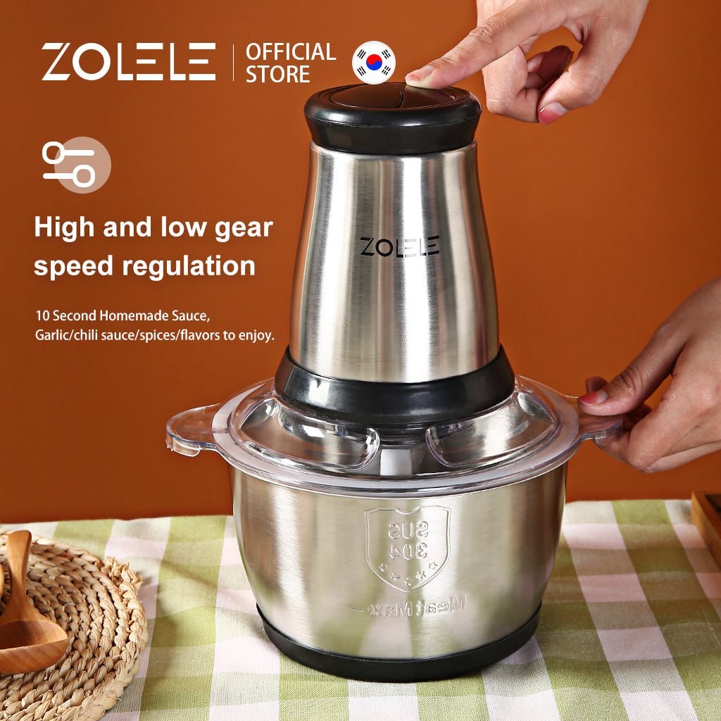 Zolele ZD002 Meat Grinder 300W Motor - Black