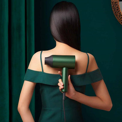 Showsee A5 Portable Electric Hair Dryer Professional Hair Styling - Green