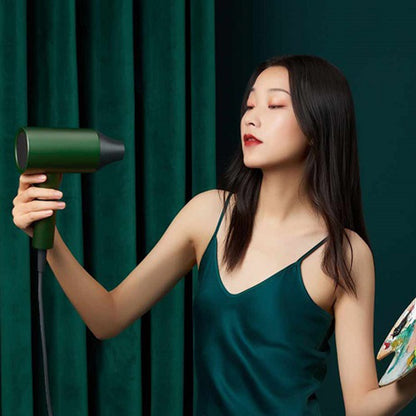 Showsee A5 Portable Electric Hair Dryer Professional Hair Styling - Green