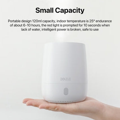 Zolele AD1 Mini Humidifier Aroma Diffuser - White