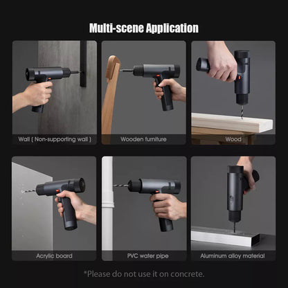 Xiaomi 12V Max Brushless Cordless Drill Electric Screw - Black