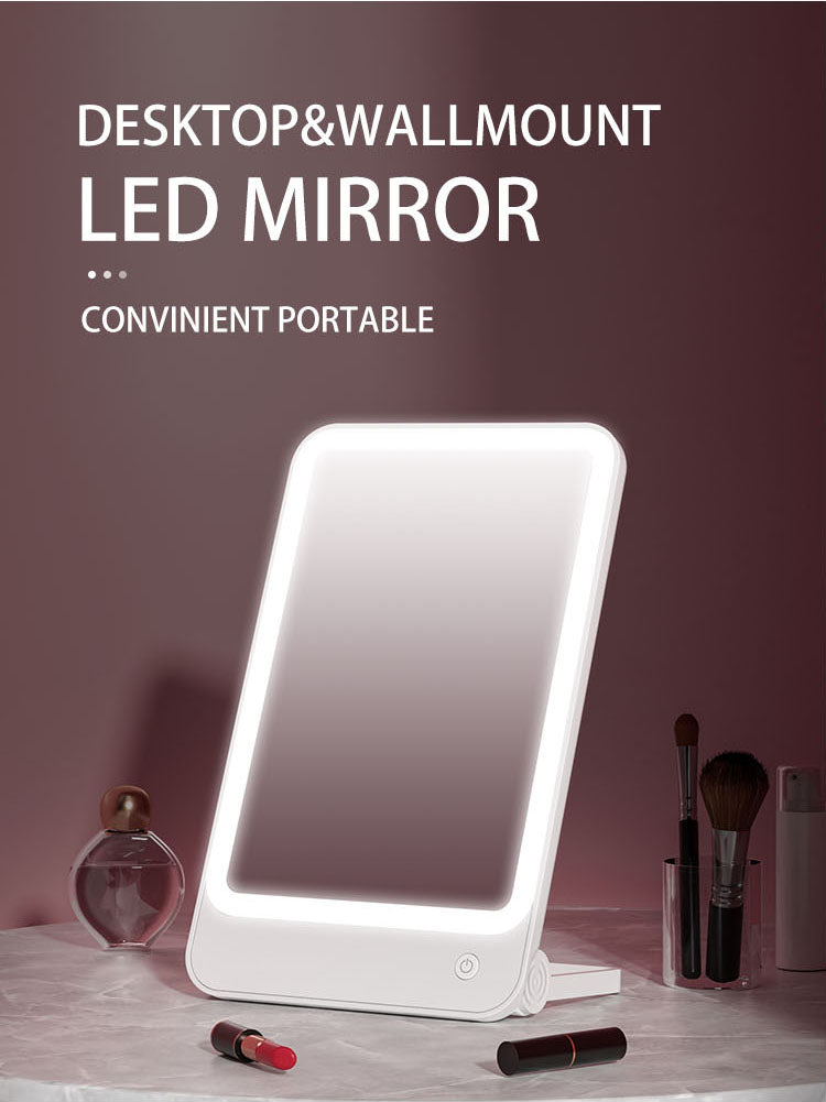 Bomidi R1 Make Up Mirror LED Light Mirror 3 Brightness Level - White