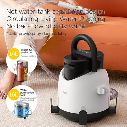 Deerma BY100 Fabric Vacuum Cleaner Wet & Dry Vacuum- White