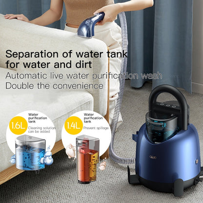 Deerma BY200 Fabric Vacuum Cleaner Wet & Dry Vacuum - Blue