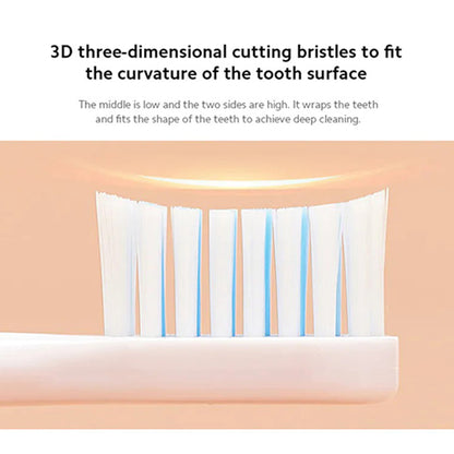 فرشاة الأسنان الكهربائية شوسي D1-P مع 3 أوضاع للفرشاة - وردي