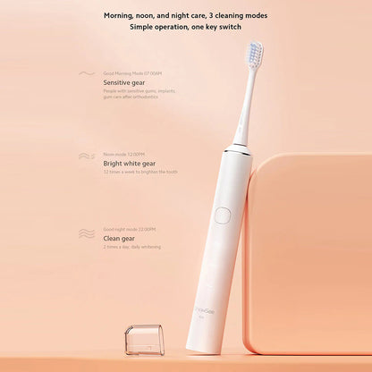 Showsee D1-P Electric Toothbrush 3 Brushing Modes - White