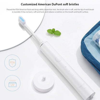 Showsee D1-P Electric Toothbrush 3 Brushing Modes - White