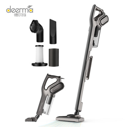 Deerma DX700s 2 in 1 Handheld Vacuum Cleaner - Black