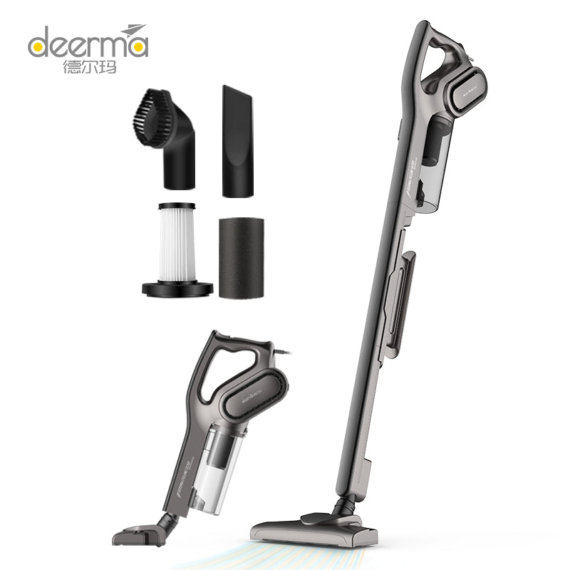 Deerma DX700s 2 in 1 Handheld Vacuum Cleaner - Black