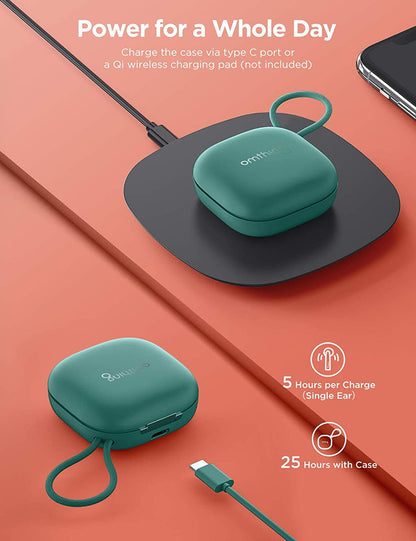 1More EO005 Wireless In-Ear Earphones - Green