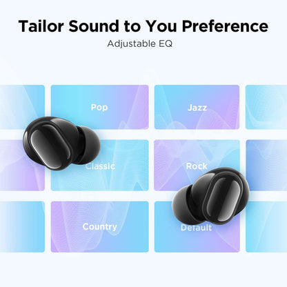 1More EO009 Omthing Airfree Buds True Wireless Earbuds - Black