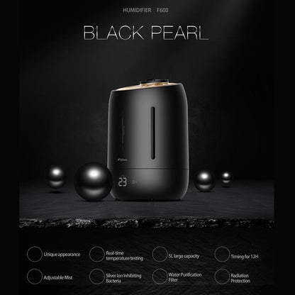 Deerma F600S Ultrasonic Humidifier Aromatherapy Oil Diffuser - Black