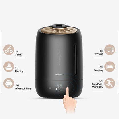 Deerma F600S Ultrasonic Humidifier Aromatherapy Oil Diffuser - Black