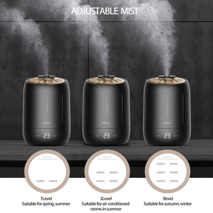 Deerma F600S Ultrasonic Humidifier Aromatherapy Oil Diffuser - Black