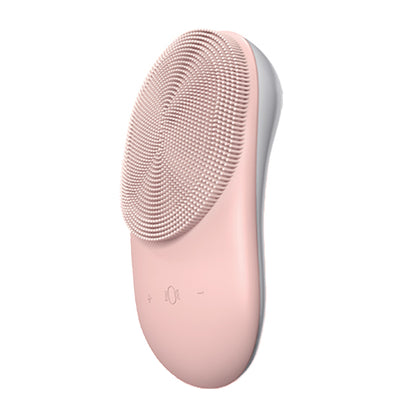 Bomidi FC1 Electric Facial Cleanser Brush With Stand Soft Bristle - Pink