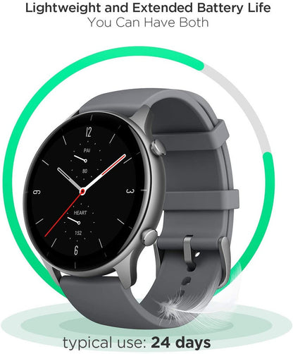 Amazfit GTR 2e Smart Watch 1.39 AMOLED Always-On Display - Grey