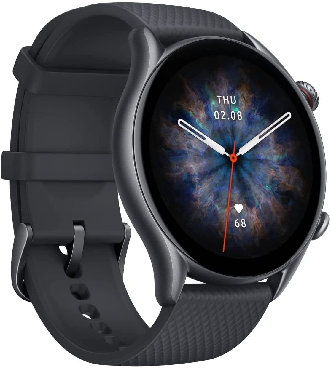 Amazfit GTR 3 Pro Smart Watch 1.45 Ultra HD AMOLED Display - Black