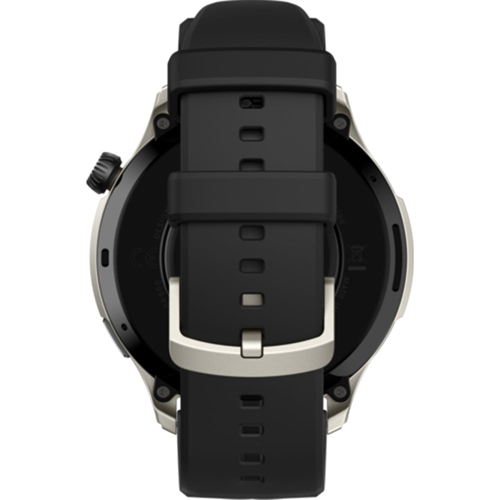 ساعة Amazfit GTR 4 الذكية بشاشة AMOLED مقاس 1.43 بوصة - أسود