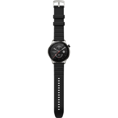 ساعة Amazfit GTR 4 الذكية بشاشة AMOLED مقاس 1.43 بوصة - أسود