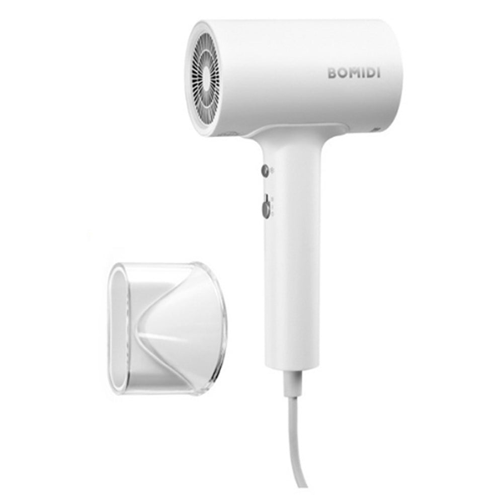 Bomidi HD1 Hair Dryer Negative Ion Hair Blower - White