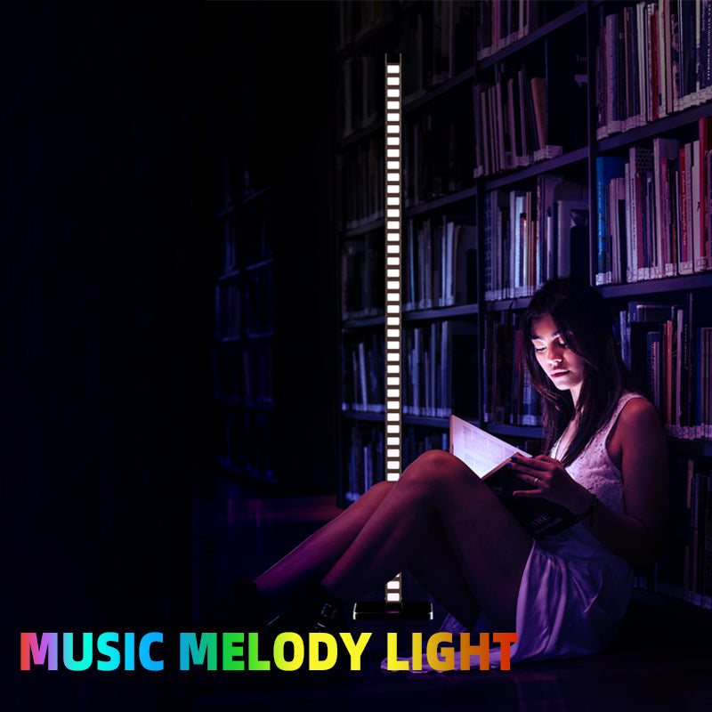 Smart Music Melody Light Multi Color Party Lamp- Black