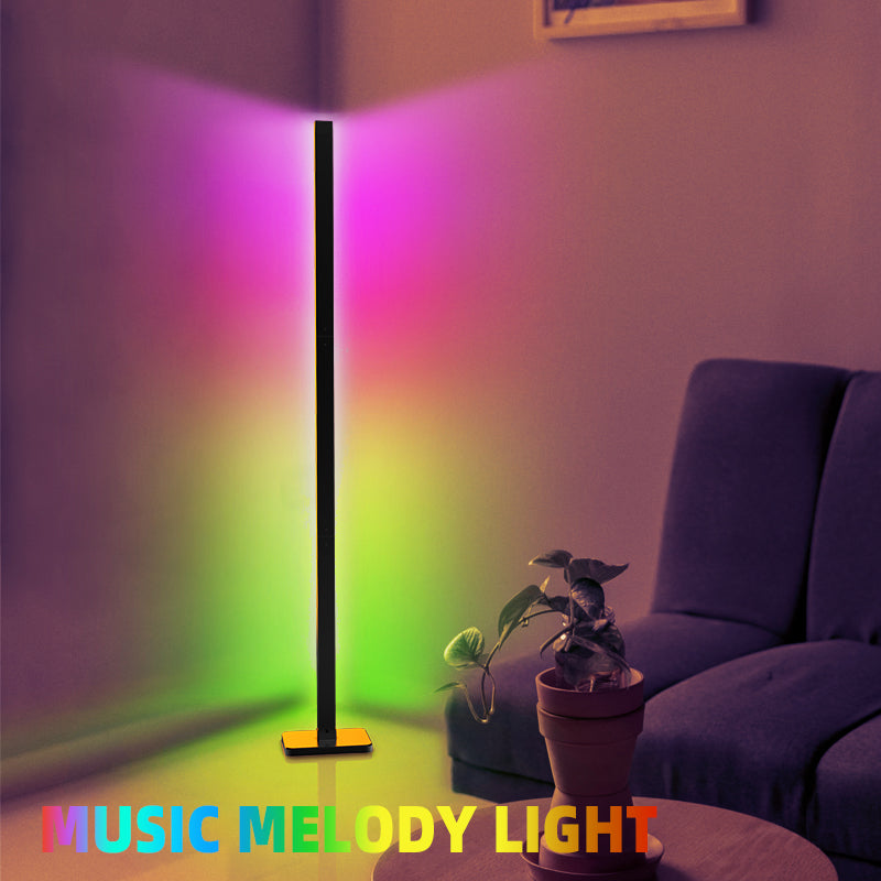 Smart Music Melody Light Multi Color Party Lamp- Black