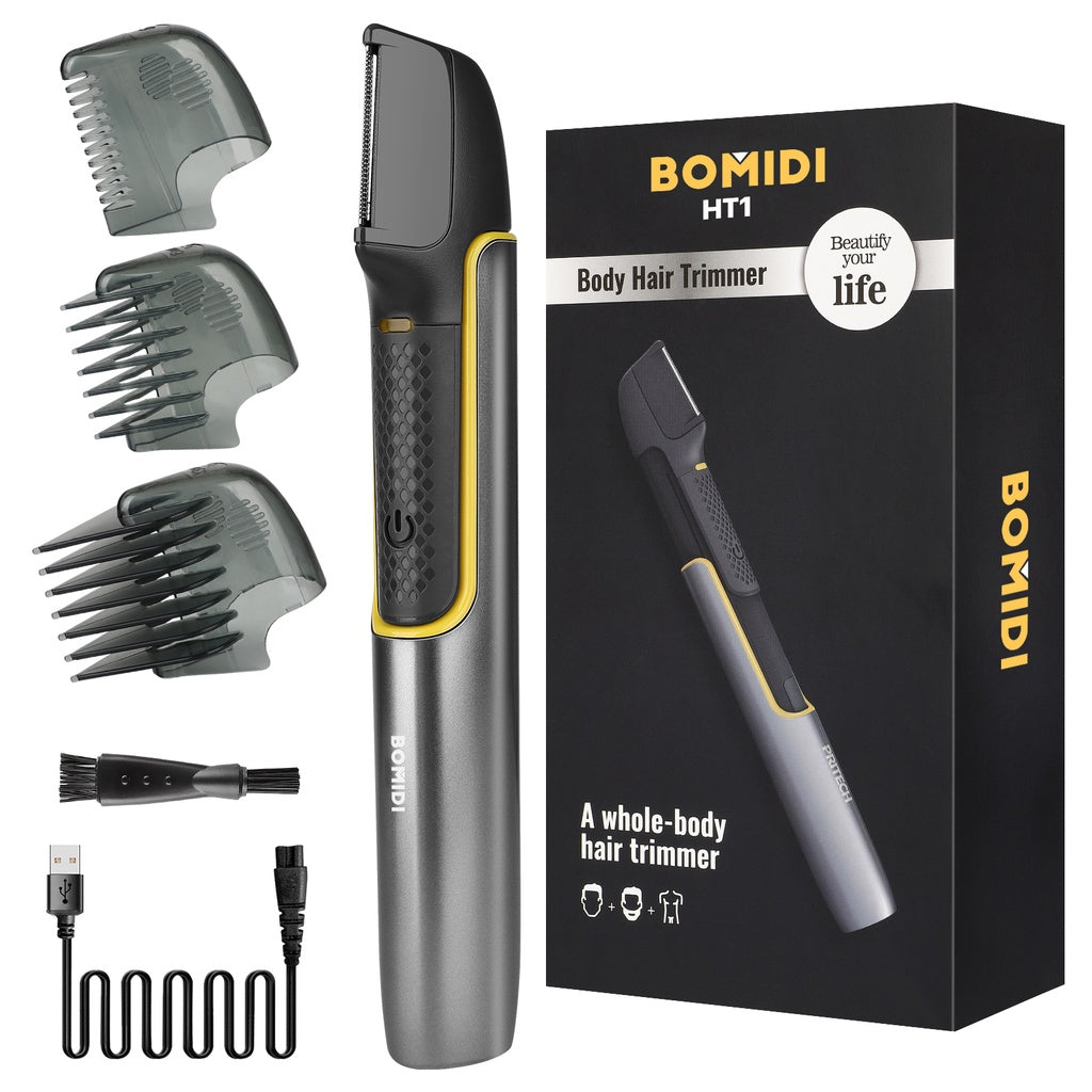 Bomidi HT1 Electric Body Hair Shaver Wireless Hair Shaver - Silver