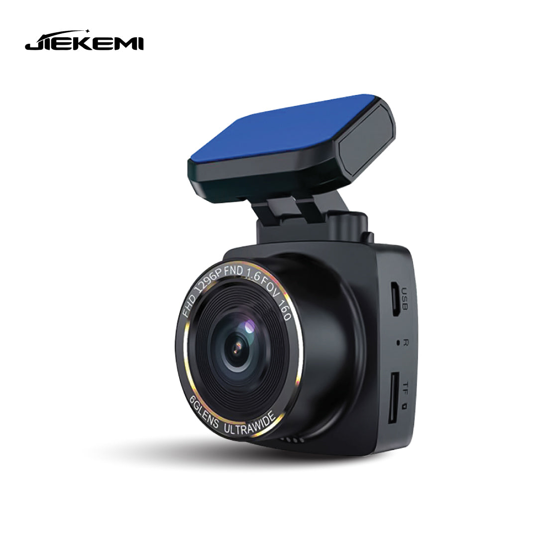 كاميرا السيارة الذكية Jiekemi KM300 140 درجة - أسود
