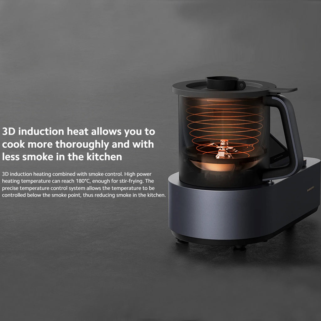 Xiaomi MCC01M Smart Cooking Robot - Black