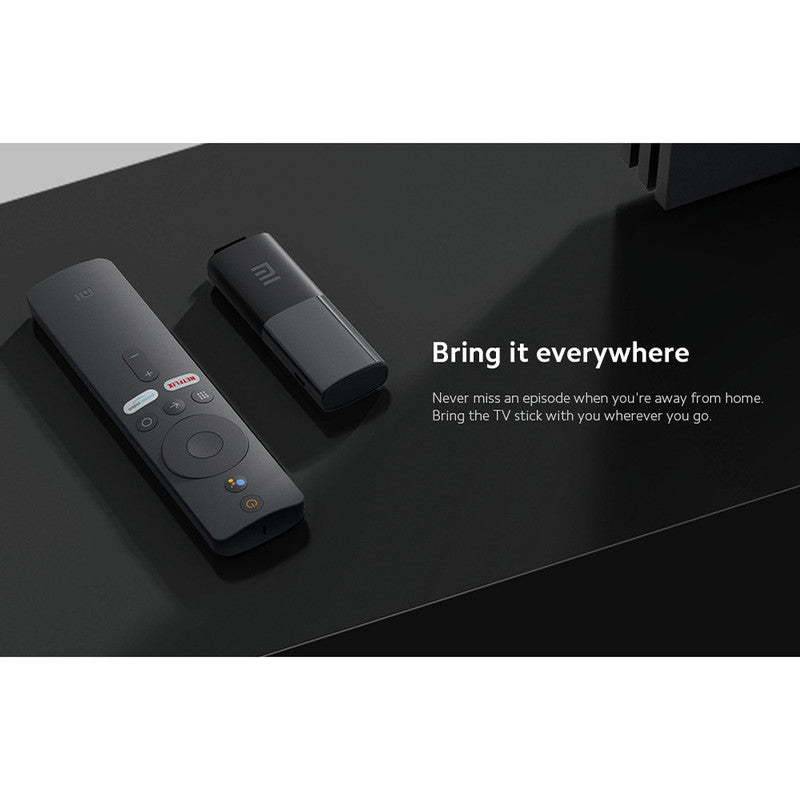 Xiaomi MI TV Stick Portable Android TV With Remote Control - Black