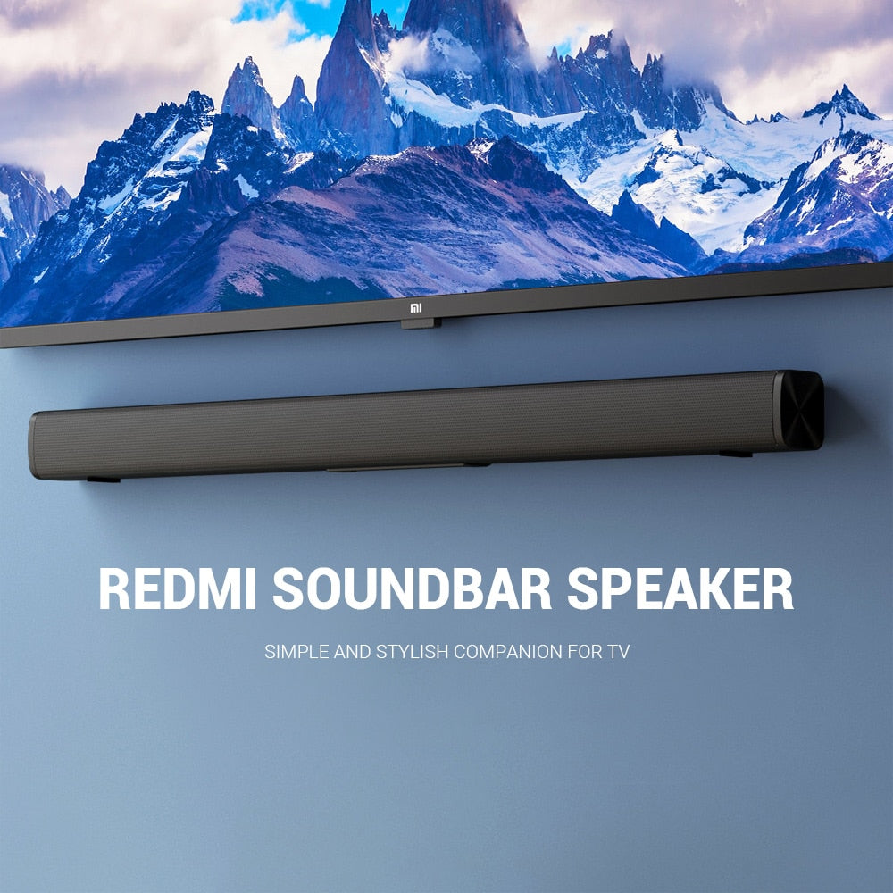 Redmi TV Soundbar Bluetooth Speaker Deep Bass - Black