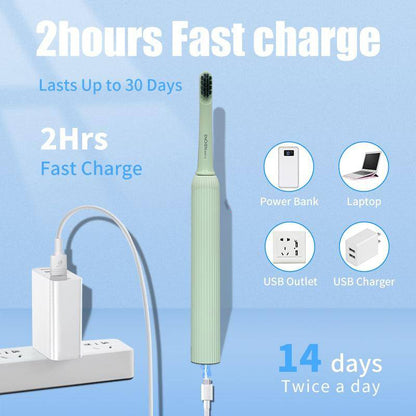 Enchen Mint 5 Sonic Portable Electric Toothbrush - Green
