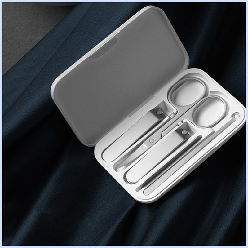 Xiaomi Mijia 5 Set Nail Clippers Stainless Steel Nail Cutter Tool Kit - White