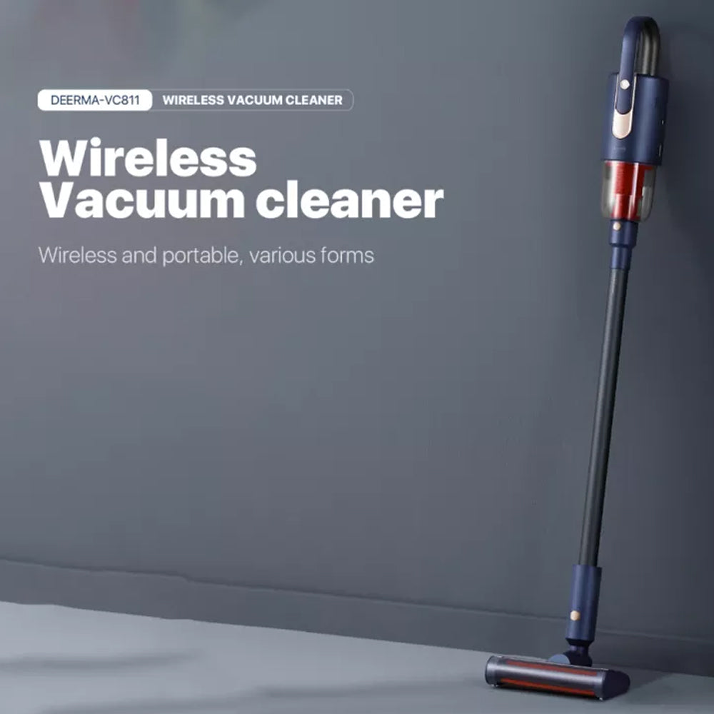 Deerma VC811 Wireless Handheld Vacuum Cleaner - Blue