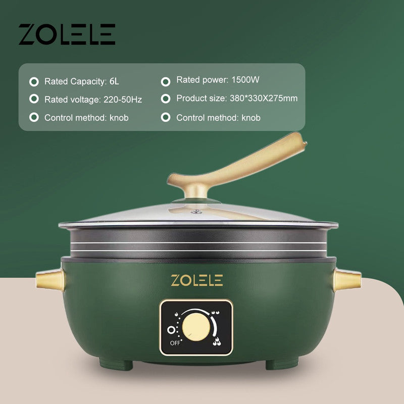 Zolele ZC300 Multifunctional Double Pot - Green