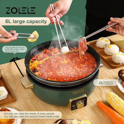 Zolele ZC300 Multifunctional Double Pot - Green