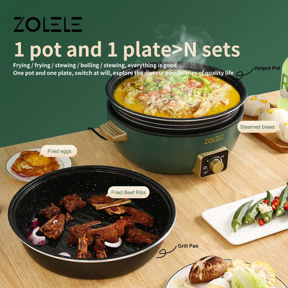 Zolele ZC300 Multifunctional Double Pot - Green