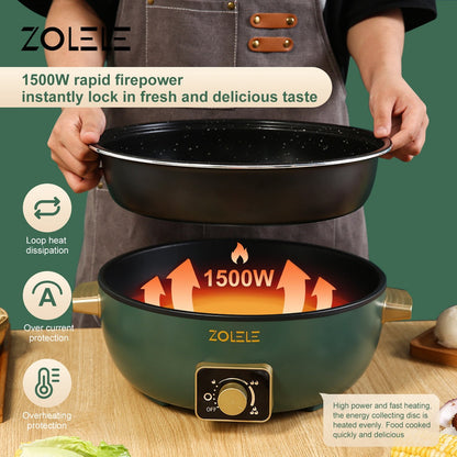 Zolele ZC300 Multifunctional Double Pot - Green