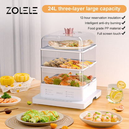 Zolele ZM100 Electric Steamer With 24L - White