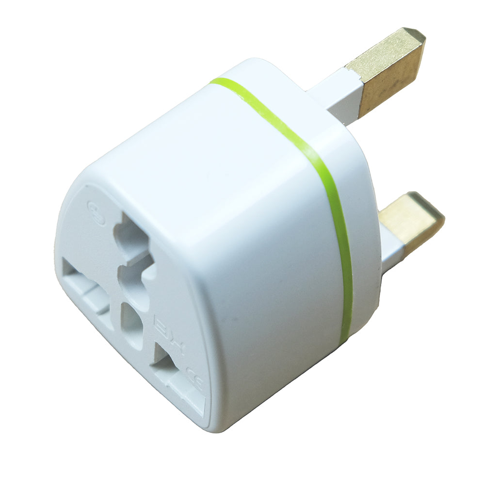 Zolele Universal Power Adaptor 3 Pin - White