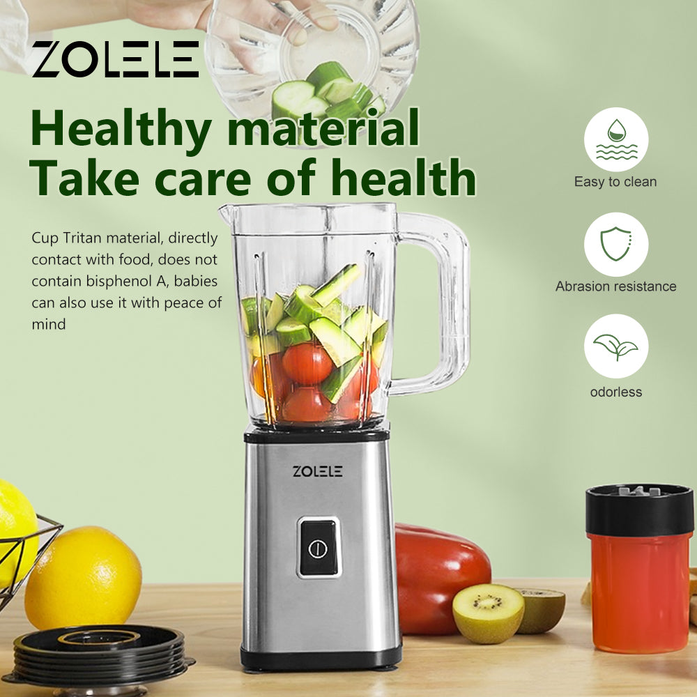 Zolele Zi101 Electric Juicer Multifunctional 800ml - Silver