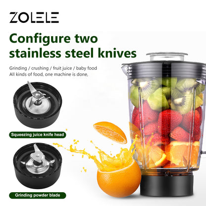 Zolele Zi101 Electric Juicer Multifunctional 800ml - Silver