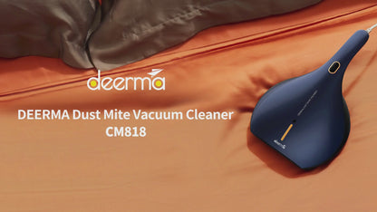 Deerma CM818 مكنسة كهربائية محمولة لإزالة عث الغبار - أزرق