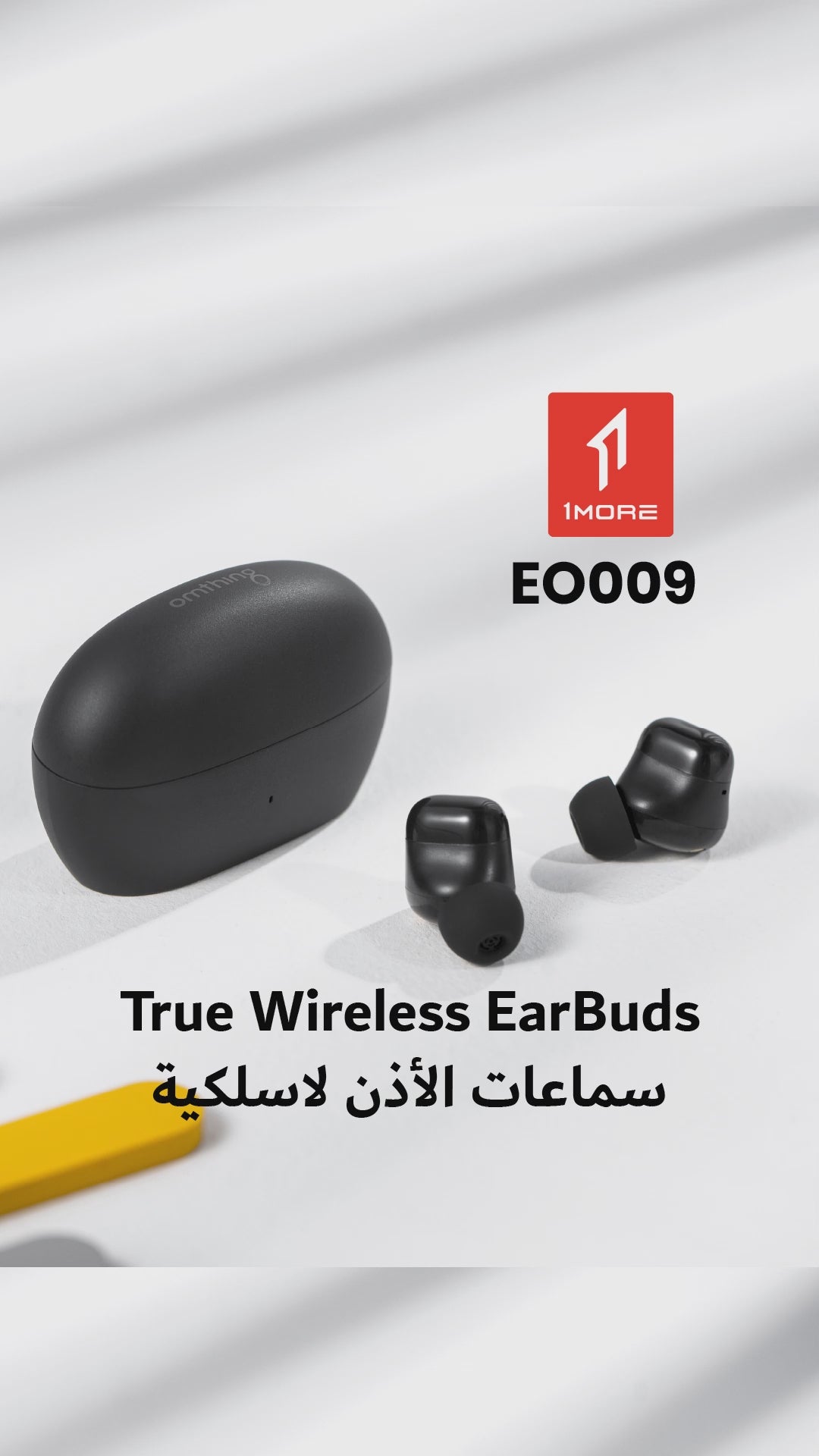 1More EO009 Omthing Airfree Buds True Wireless Earbuds - Black